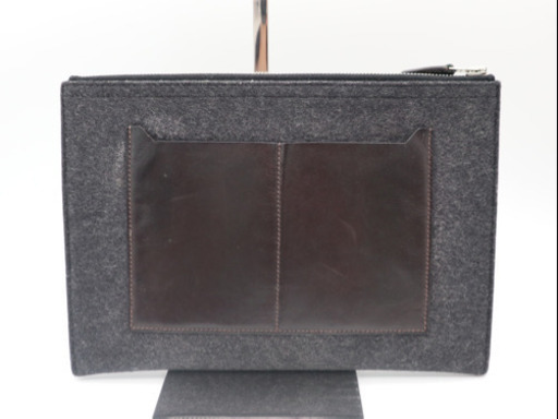 《HERMES/トゥードゥー29クラッチバッグ》 Bランク グレー ブラウン