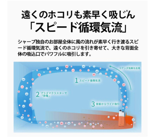 シャープ 加湿 空気清浄機 KC-J50-W