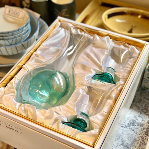 手作り　涼の宴　酒盃セット