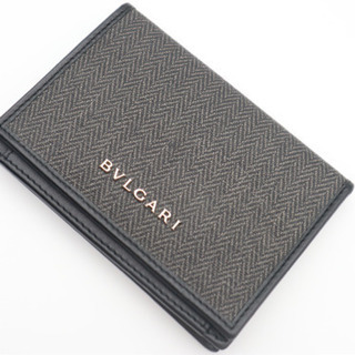 《BVLGARI/ウィークエンド カードケース》Aランク グレー 未使用 箱