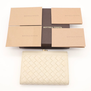 《BOTTEGA VENETA/イントレチャート がま口 コインケース》AB 美