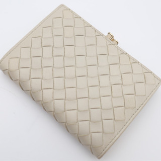 《BOTTEGA VENETA/イントレチャート がま口 コインケース》AB 美