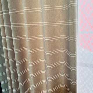 USEDカーテン100×丈200 2枚組　遮光性