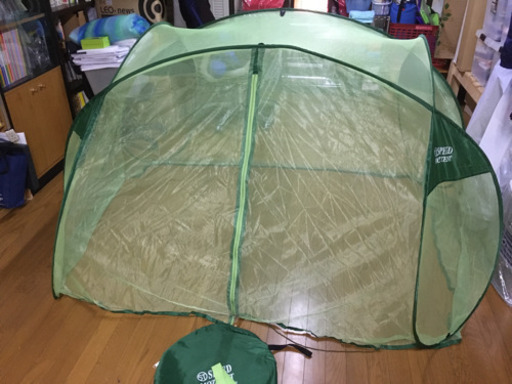簡単折り畳み蚊帳テント アメンオサ 和泉府中のその他の中古あげます 譲ります ジモティーで不用品の処分