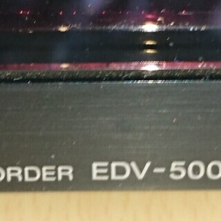 SONY　EDベータビデオデッキ　EDV-5000 説明書・リモコン付き！