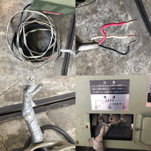 マキタ 電気溶接機 Y150N キャブタイヤケーブル付 三相200V