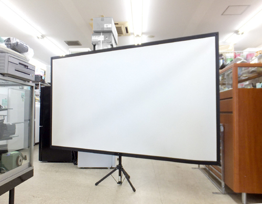 訳アリ】エプソン 組立式スクリーン 80型 177×100  ELPSC21B 札幌市西区