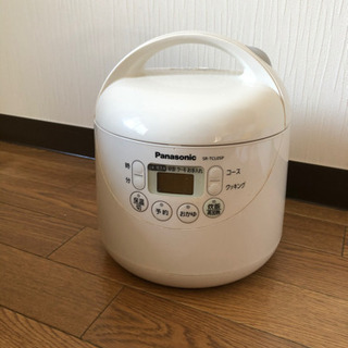 【成約済】Panasonic 炊飯器　3合炊き