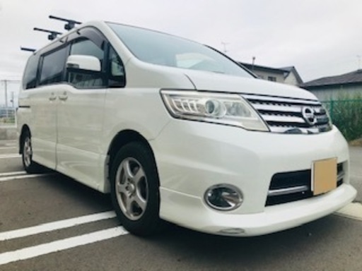 日産 セレナ ハイウェイスターc25 ヒッチメンバー付カートップh21純正ナビ テレビ バックカメラ Etc付 クロネコ 盛岡のセレナ の中古車 ジモティー