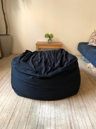 無印良品　人をダメにするソファ　カバー付き