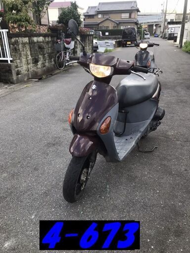 即お取引頂きました。30日間の保証有り☆名古屋市中川区☆GARAGE-ECO千音寺☆軽整備＆点検済み☆スズキ　レッツ4 CA45A茶　4-673名古屋市中川区より!!