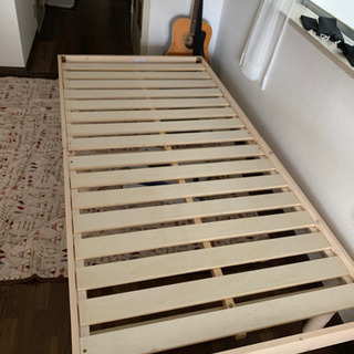 譲渡決まりました。木製ベッド