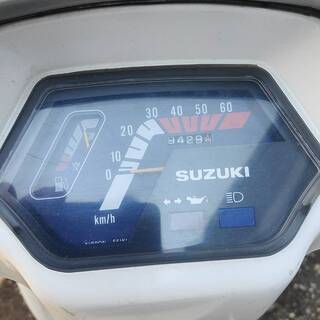 7/20　スズキ/SUZUKI チャンス CHANCE 50cc 原付 バイク 走行9429km