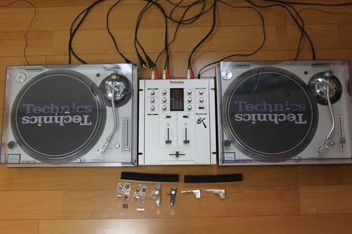 Technics SL-1200MK3DS シルバー ×2 + SH-EX1200-S