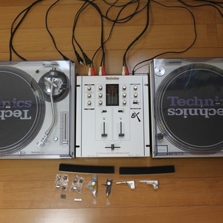 Technics SL-1200MK3DS シルバー ×2 + SH-EX1200-S assurwi.ma