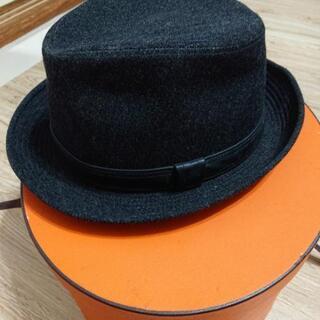 HERMES エルメス ハット 黒x茶 59 4103523M0139 HERMES エルメス ハット 黒x茶 59 4103523M0139 (HERMES/ハット