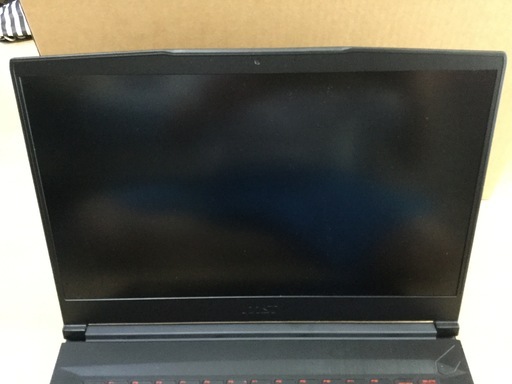使用期間約2ヶ月半】 MSI製 ゲーミング ノートPC GF63-10SCSR-007JP 