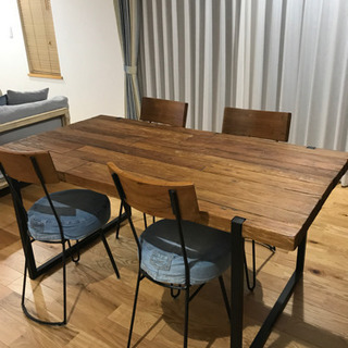 値下げしました］d-Bodhi インダストリアル ダイニングテーブルセット