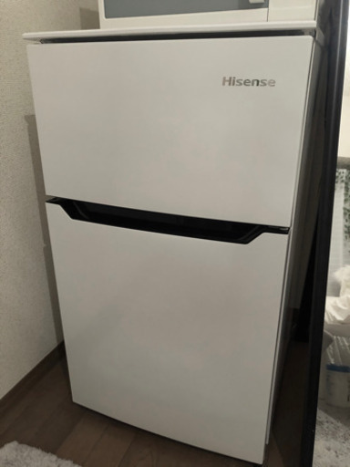 【美品です！】hisense冷蔵庫93L