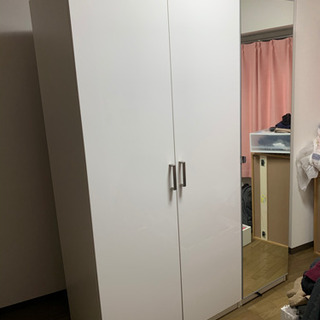 3万円でお譲り】IKEAクローゼット - 家具