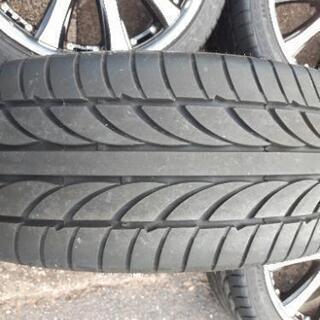 レイズブラックフリート19インチ　タイヤつき