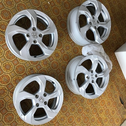 【B様】S660純正リヤホイール2枚セット S660 純正 リアホイール 2本 S660 β純正ホイールリヤのみ16インチ2本