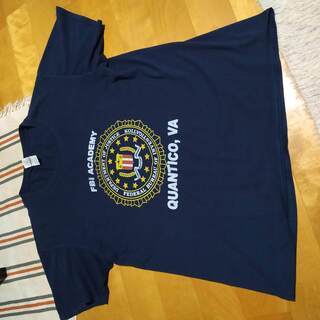 【希少】Gildan製　FBI ACADEMY Tシャツ　Lサイズ