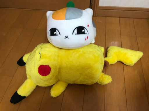 ポケットモンスターポケモンピカチュウニャンコ先生ぬいぐるみセット こなこな 二上のおもちゃの中古あげます 譲ります ジモティーで不用品の処分 ポケットモンスターポケモンピカチュウニャンコ先生ぬいぐるみセット こなこな 二上のおもちゃの中古あげます 譲ります ジモティーで不用品の処分