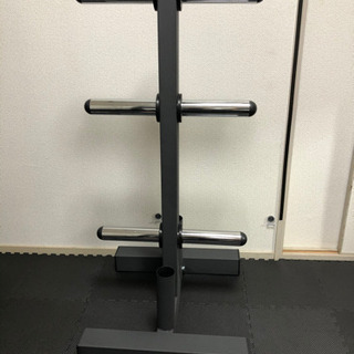 オリンピックプレートラック、Wシャフト