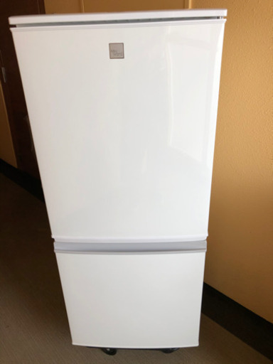【引取限定】2017年製 シャープ 2ドア 冷凍冷蔵庫　137L