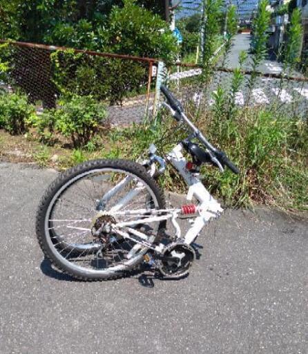 折りたたみ自転車　マウンテンバイク　クロスバイク