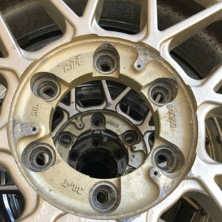 希少 スピードスター SSR シュピール　17×7JJ +24　PCD139.7 6H ハブ径多分110 MADE IN JAPAN キャップなし　 ハイエース グランビア メッシュ
