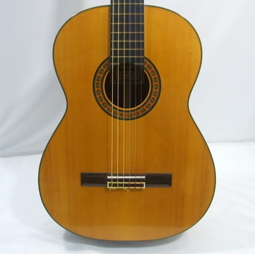 クラシックギター KAWAI G-200 美品 1970年代 TOP単板ギター 国産 河合 ハードケース付き