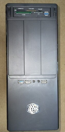 値下げ ８チューナー 録画パソコン CPUファンレス PT2二枚　カードリーダー付き　OS、HDD無し