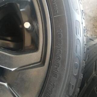 🌞165/60R15⭐BRIDGESTONE製アルミホイール付サマータイヤ入荷しました🌞