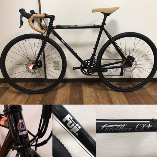 未使用 FUJI FEATHER CX＋フジフェザー 2020 マルチパーパスグラベルクロモリロードバイク