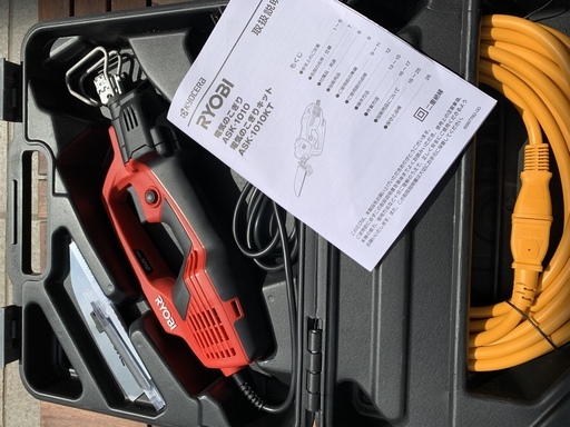 リョービ RYOBI 電気のこぎりキット ASK-1010KT 美品