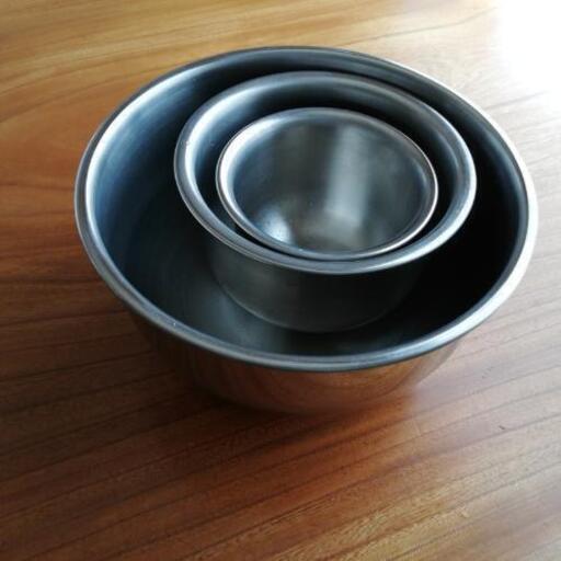 終了 ロイヤルクイーンボウルセット グレィ 高槻の調理器具 調理用ボール の中古あげます 譲ります ジモティーで不用品の処分