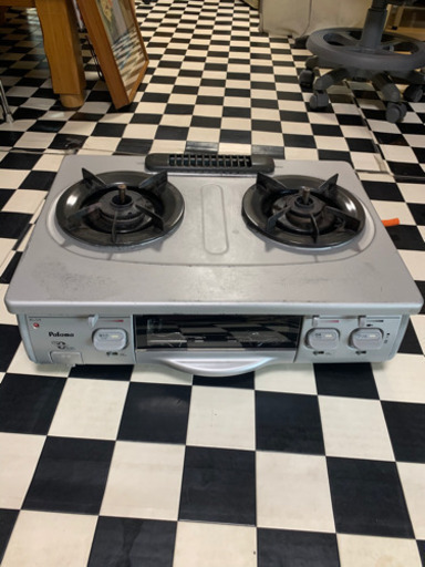 【リサイクルサービス八光　田上店　安心の1か月保証　配達・設置OK】パロマ　IC-N700F-1L  ガステーブル 2口コンロ LPガス 2010年製