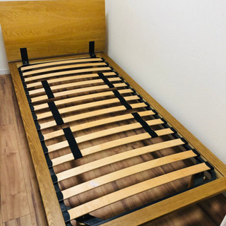 現地取引無印良品シングルベットとマットレス ミハル 西葛西のベッド シングルベッド の中古あげます 譲ります ジモティーで不用品の処分