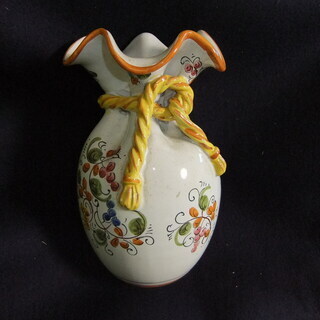 【終了】イタリア製　花瓶②　Φ13㎝ × H20㎝