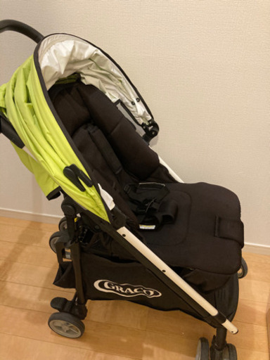 ※値下げしました！【美品】専用レインカバー付き　大容量収納ベビーカー