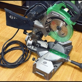 中古 Hikoki 190mm 卓上丸のこ C7FC 両傾斜45° LEDライト付丸鋸 マルノコ