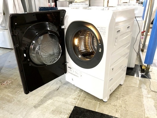 札幌近郊送料無料◇2018年製 11kg ドラム式洗濯機 シャープ(SHARP) ES