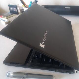 すぐ使えるスリムモバイルPC/Windows10/東芝ダイナブック+おまけイヤホン