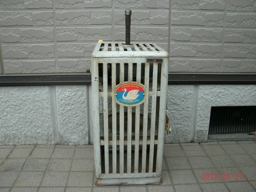 業務用氷削機　スワン印NO.15 池上鉄工製 100Vモーター機械式