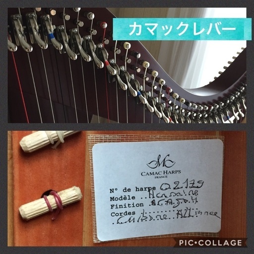 1/3の価格】•34弦アイリッシュハープ(ケルティックハープ)