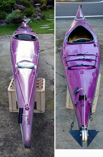 お引渡し完了 シーカヤック NANOK エクスプローラー2 USED/難あり品 カヌー