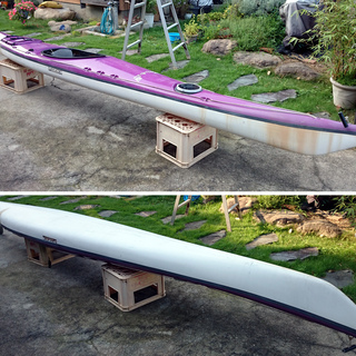 お引渡し完了 シーカヤック NANOK エクスプローラー2 USED/難あり品 カヌー