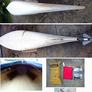 お引渡し完了 シーカヤック NANOK エクスプローラー2 USED/難あり品 カヌー